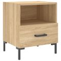 vidaXL Nočný stolík dub sonoma 40x35x47,5 cm kompozitné drevo