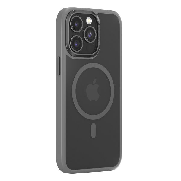 Puzdro Comma Joy Elegant Mag pre iPhone 15 Plus sivá