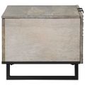 vidaXL Konferenčný stolík Biela 80 x 50 x 40 cm Kompozitné drevo