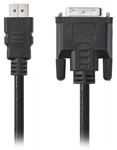 Nedis CCGB34800BK30 - Kabel HDMI – DVI | HDMI Konektor - DVI-D 24+1-Pin Zástrčka | 3 m | Černá barva Kabel, konektor HDMI, 24+1pinová zástrcka DVI-D, 3m, cerný