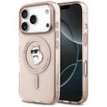 Puzdro Karl Lagerfeld pre iPhone 17 Pro 6,3" IML Choupette MagSafe ružové