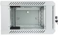 RACK skriňa závesná NEKU TS 19" 6U 450 mm, sv. šedá, na samozostavenie