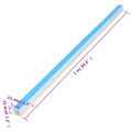 vidaXL Káblový rozvod samolepiaci 33x33 mm 30 m PVC