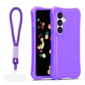 Safepop puzdro s popruhom pre Samsung Galaxy S26 Plus fialové