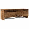 vidaXL skriňa Old Wood 100x32,5x35 cm Engineered Wood