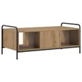 vidaXL Konferenčný stolík Dub artisan 99,5 x 49 x 41 cm