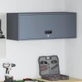 vidaXL Nástenná skriňa do garáže Antracit 90 x 33 x 35 cm