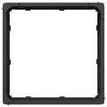 vidaXL Zvýšený záhon Čierna 75,5 x 75,5 x 25 cm PP