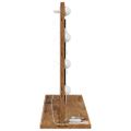 vidaXL Toaletné zrkadlo Staré drevo 60 x 45 x 18 cm Obdĺžnikový
