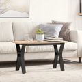 vidaXL Nohy konferenčného stolíka Y-rám 70x30x43 cm oceľ