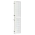 vidaXL Skladací paraván s 6 panelmi, japonský štýl 240x170 cm biely