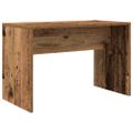 VidaXL súprava toaletného stolíka s LED diódou Old Wood