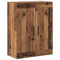 vidaXL Highboard 2 ks Staré drevo 69,5 x 34 x 180 cm