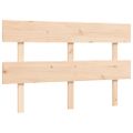 vidaXL Posteľ pre seniorov s čelom, 120x200 cm, drevený masív