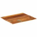 vidaXL Štvorcová stolová doska 60x60 cm, 15-16 mm, recyklovaný masív