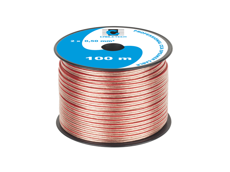 Kábel dvojlinka Cabletech KAB0354 2x 0,5 mm prehliadateľná CCA