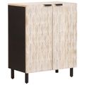 vidaXL Servírovacia skriňa 60 x 33 x 75 cm Masívne mango drevo