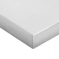 vidaXL Nástenné police 2 ks 100x30 cm strieborné nehrdzavejúca oceľ