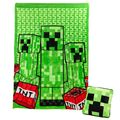 Polštárová deka Minecraft - Creeper