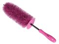 Kartáč na čistenie ráfikov kolies auta CAR DETAILING TIRE BRUSH PINK SIXTOL