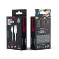 Kábel Maxlife USB - microUSB 3,0 m 2A biely
