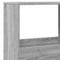 vidaXL Knižnica sivá sonoma 100x33x155,5 cm kompozitné drevo