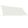 vidaXL Zaťahovacia markíza 350x150 cm krémová
