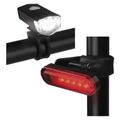 Svetlomil na koleso EMOS P3923 LED predný + zadný nabíjač, 90 lm
