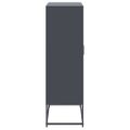 vidaXL Vysoká skrinka antracitová 68,5x38,5x123,5 cm oceľ