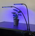 Lampa pre rast rastlín GROW GARDLOV, 2 ramená