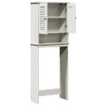 vidaXL Toaletná skriňa VIGO Biela a antik biela 60 x 27 x 161 cm