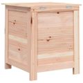 vidaXL Vonkajší box na vankúše 50x50x56 cm masívne jedľové drevo