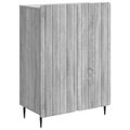 vidaXL Servírovacia skriňa Sivá sonoma 66 x 34,5 x 92 cm