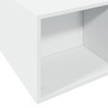vidaXL Posteľný rám biely 140x190 cm kompozitné drevo