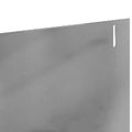 vidaXL Obrubník trávnika 20 ks 102 x 10 x 4 cm Oceľ Strieborná