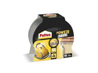 1677377 Pattex Power Tape, stříbrná, 25 m