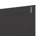 vidaXL Obrubník trávnika 20 ks 102 x 10 x 4 cm Oceľ Čierna