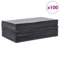 vidaXL podložky absorbujúce olej 100 ks Sivé 40x50 cm