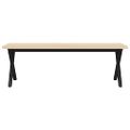vidaXL Lavica 135x40x45 cm borovicové drevo