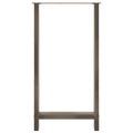 vidaXL Nohy barového stola, prírodná oceľ, 2 ks, 60 x (110-111) cm, oceľ