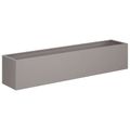 vidaXL Záhradný kvetináč 2 ks Hrdzavý 80 x 20 x 20 cm