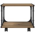 vidaXL Stojan na tlačiareň Dub artisan 41 x 28 x 33,5 cm