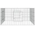 vidaXL Klietka pre králiky 110x110x55 cm pozinkované železo