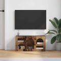 vidaXL TV skrinka ELST 80 x 35 x 40 cm Staré drevo Kompozitné drevo