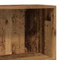 vidaXL Knižnica staré drevo 60x24x76 cm kompozitné drevo
