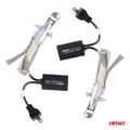 LED žiarovky do auta FLEX+ séria H4 šošovka 12V 24V 6000K Canbus AMIO-03658