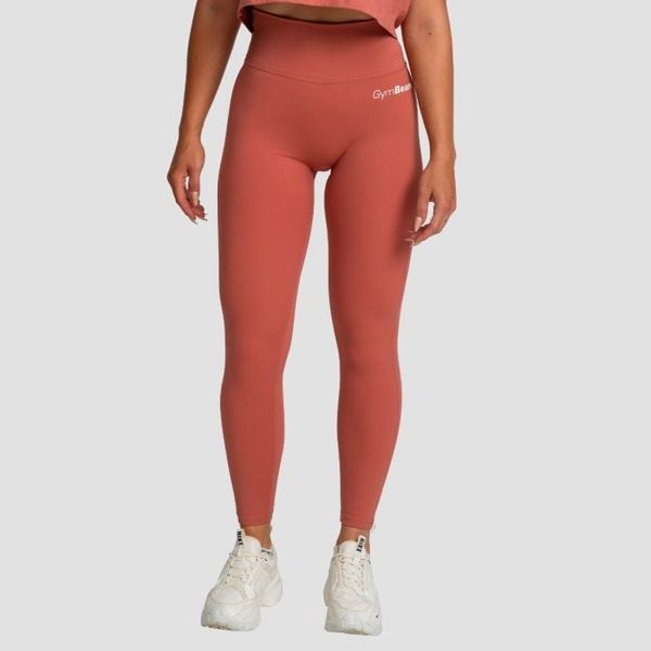 Dámske legíny High-waist Limitless Cinnamon - GymBeam, veľkosť S, veľkosť oblečenia S