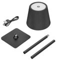 Stolová lampa REBEL RB-6304-B, dotyková, regulácia, USB-C, čierna Stolní lampa REBEL RB-6304-B , dotyková, regulace, USB-C, černá
