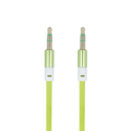Kábel audio forever jack 3,5mm - jack 3,5mm 1,0 m zelený