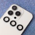 Set of lens glasses for Samsung Galaxy A15 4G / A15 5G black frame (3 pcs)